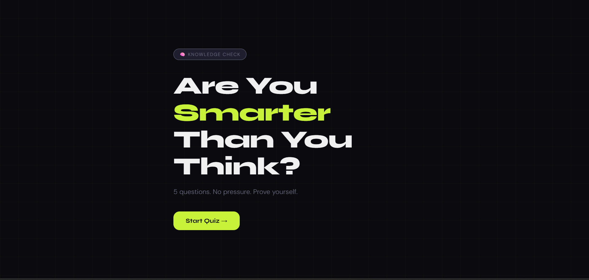 quiz app
